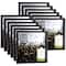 12 Pack: 12.5" x 12.5" Black Deluxe LP Album Frame by Studio Décor®
